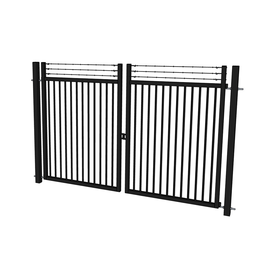 Dubbel Slaggrind Svart