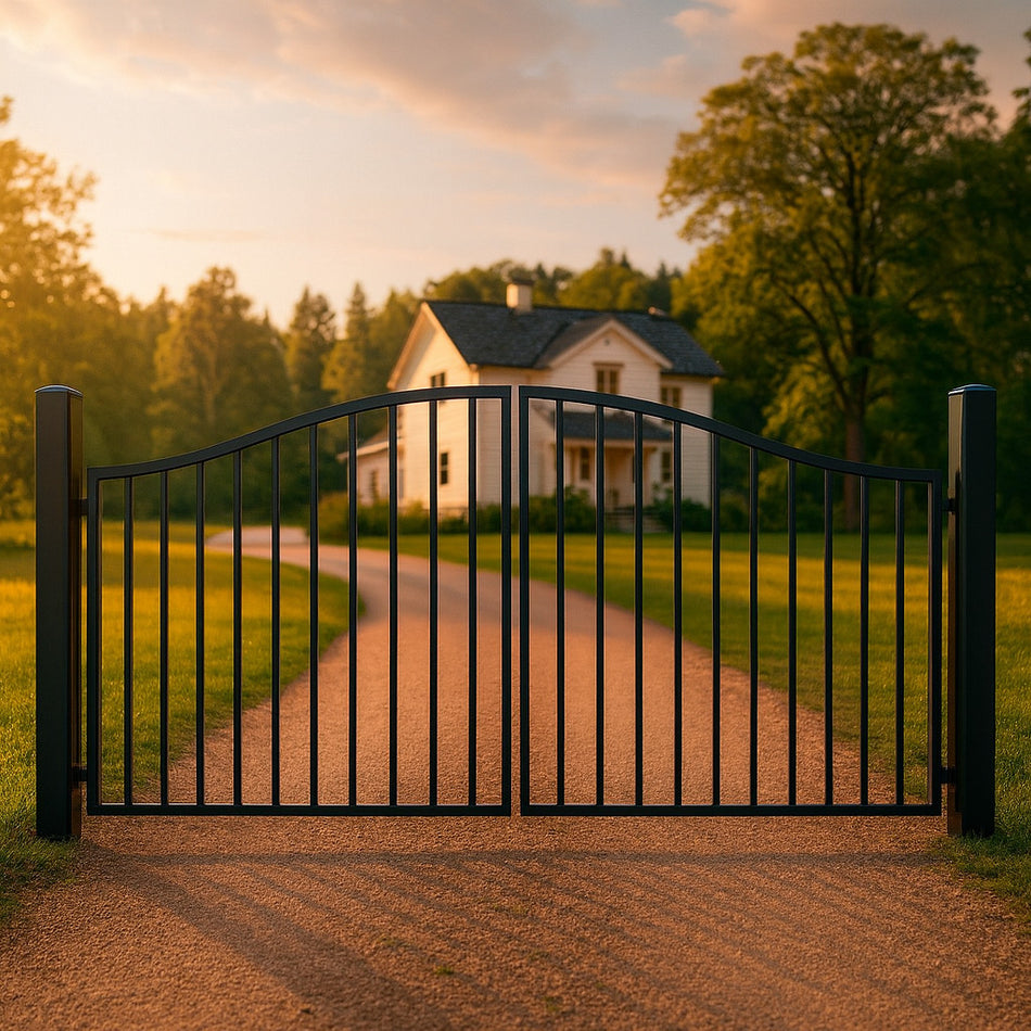 Hovgården smidesgrind