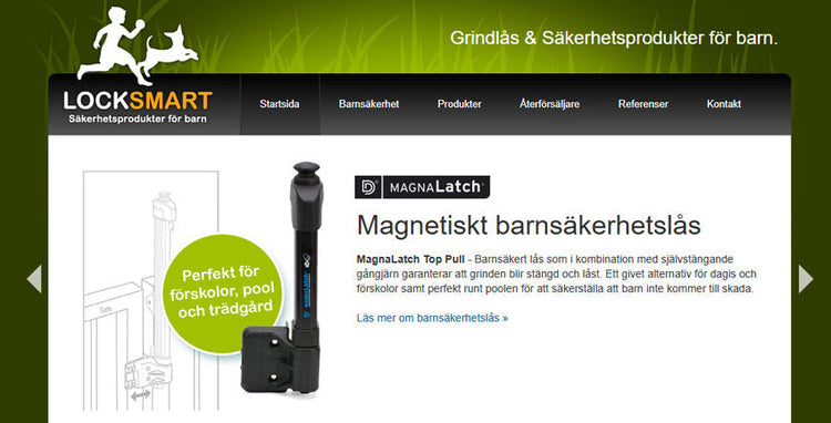 Nya lås och gångjärn från LockSmart i sortiment