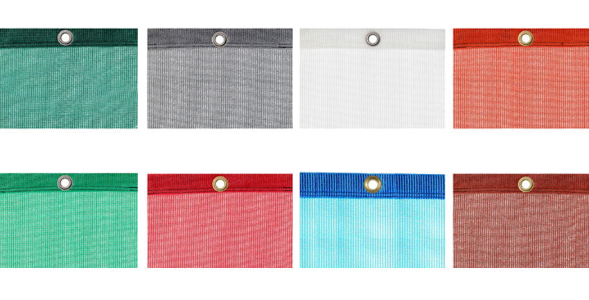 Insynsskydd & Vindnät i flera färger