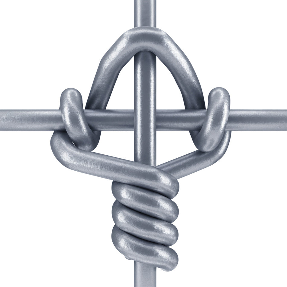 Viltvägnät 210 cm - 100m "Vingstolpe" - Komplett