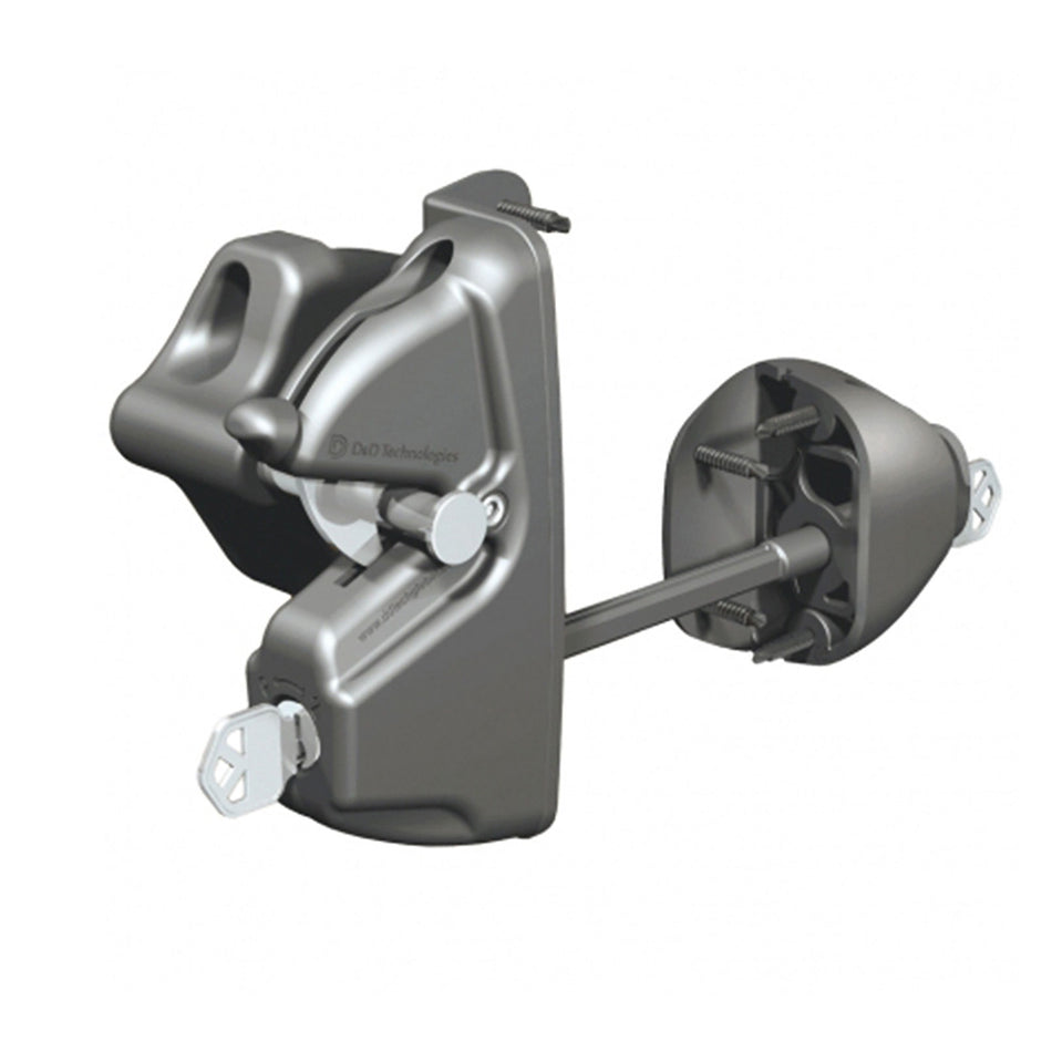 LokkLatch Deluxe black - Smart grindlås