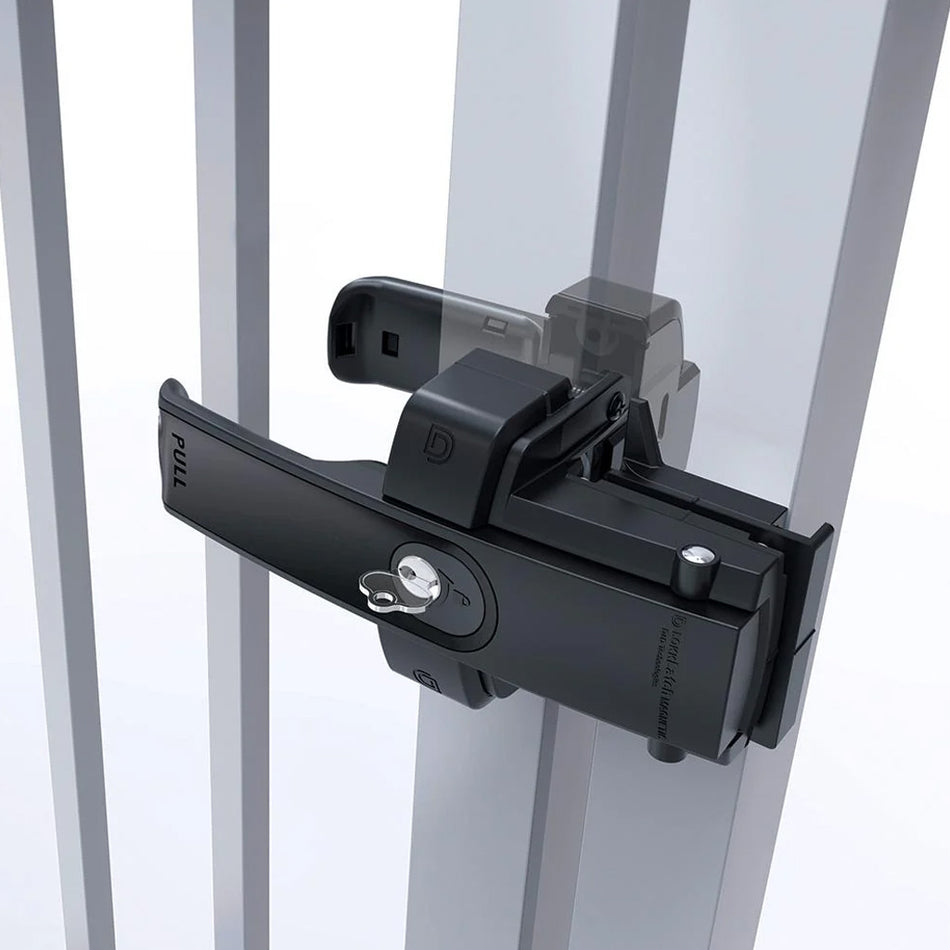 Grindlås med nyckel