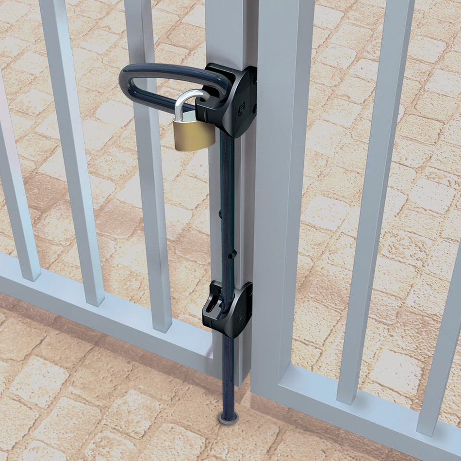 Marksprint för hänglås (svart)