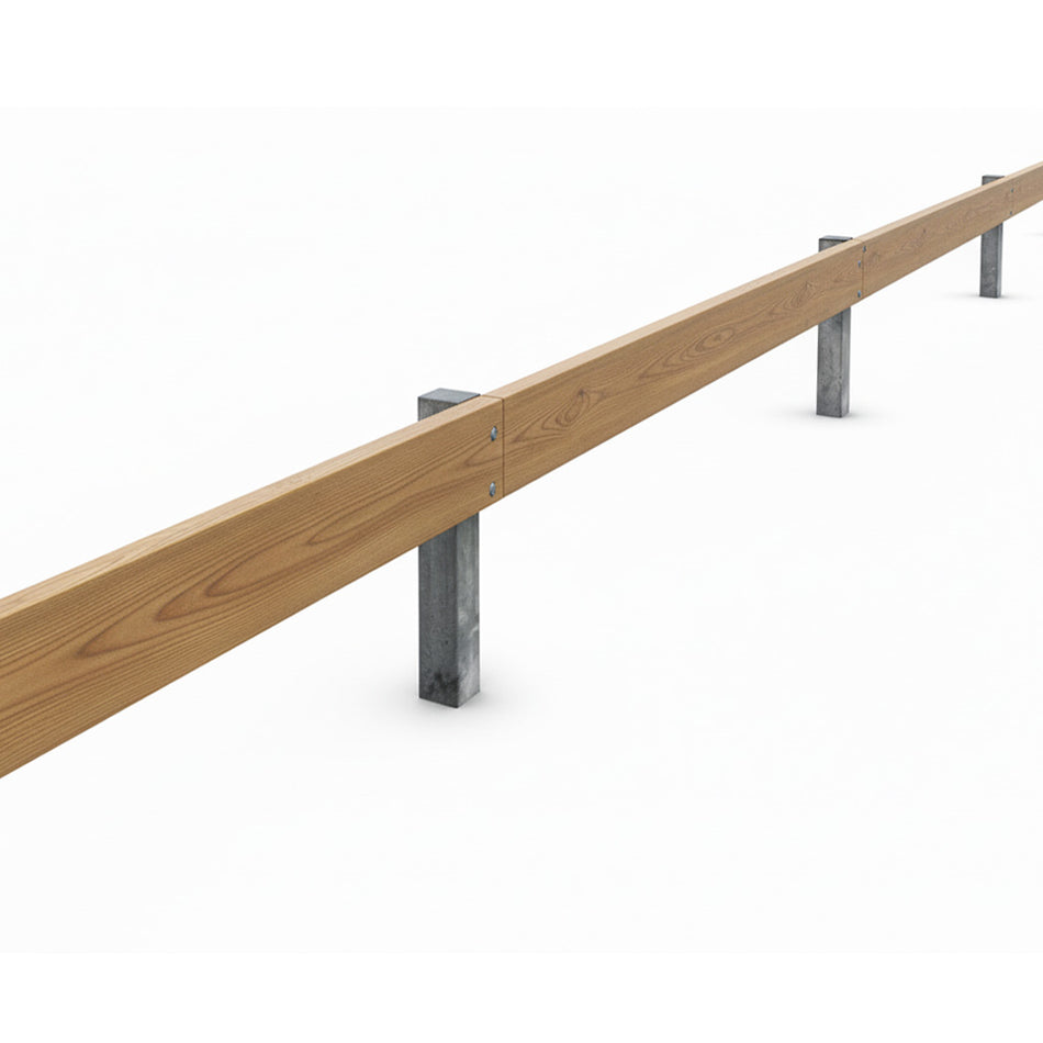 Parkeringsräcke 5,4m - Komplett