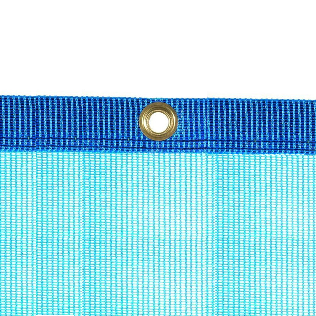 Insynsskydd - Vindnät – Bandväv - Löpmeterpris löpande alt. hel rulle om 50 eller 100m. Monteras enkelt på stängsel ink karbinhakar för öljetter varje 0.5m meter. Färg: Blå