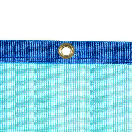 Insynsskydd - Vindnät – Bandväv - Löpmeterpris löpande alt. hel rulle om 50 eller 100m. Monteras enkelt på stängsel ink karbinhakar för öljetter varje 0.5m meter. Färg: Blå