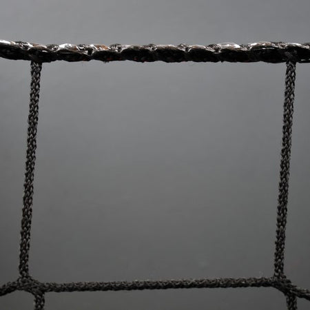 Bollfångarnät med dimension 3x100x100mm - UV beständigt material för utomhusbruk.