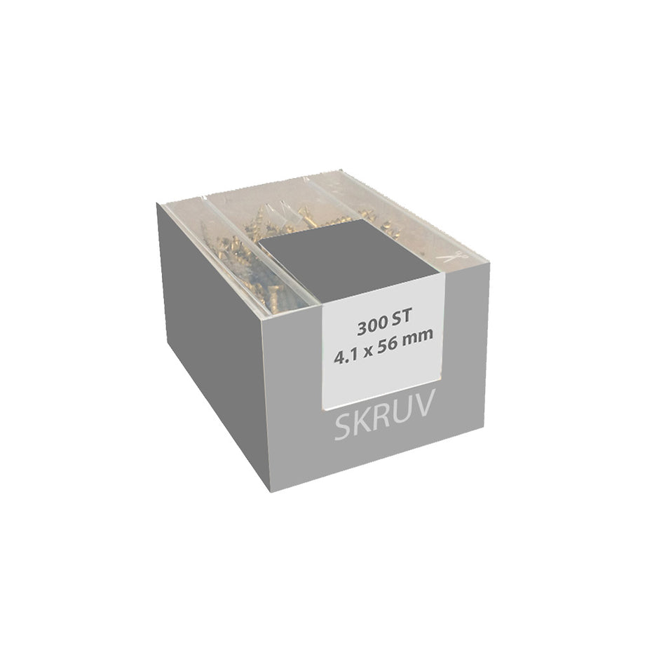 Klammer skruv 4,1×56 mm – 300 st