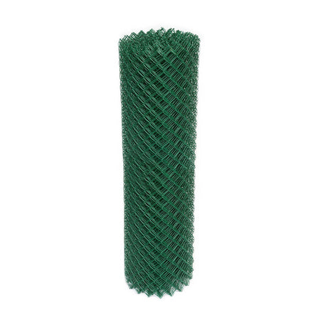 Mörkgrön stängselrulle 25 m – höjd 2000mm, 50x50x3 mm plastbelagt nät