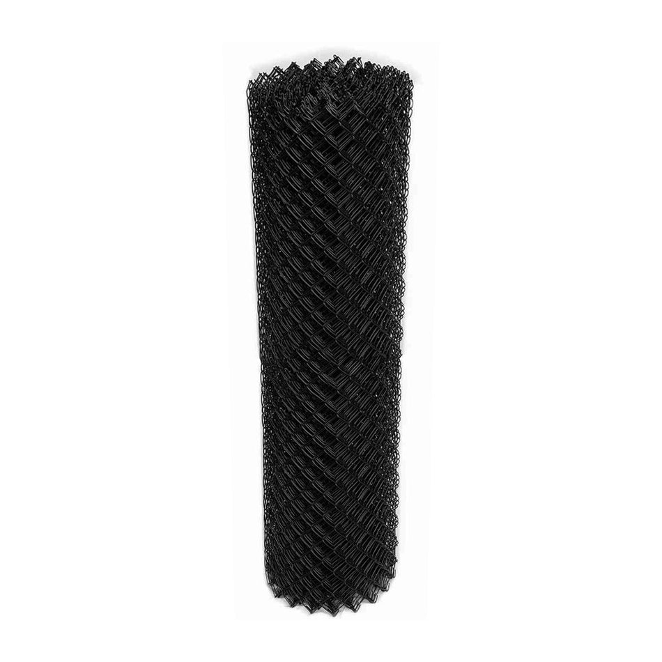 Svart stängselrulle 25 m – höjd 2000 mm, 50x50x3 mm plastbelagt nät