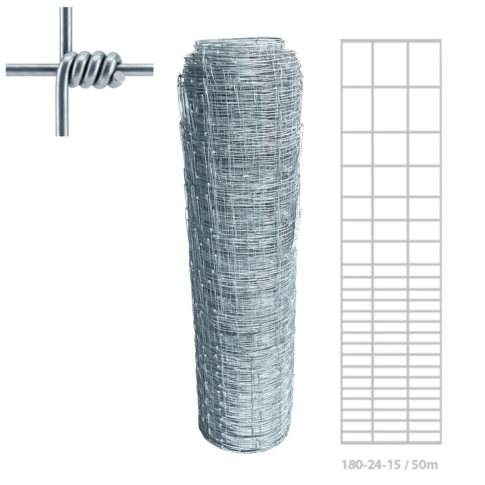 Viltstängselpaket 180 cm - 50m