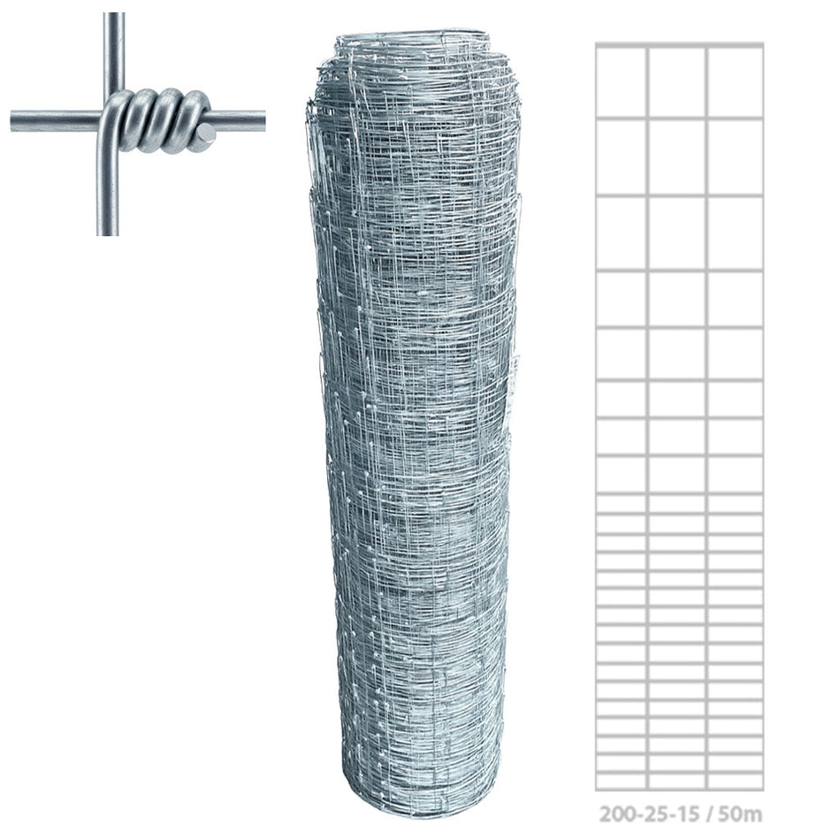 Viltstängselpaket 200 cm - 50m "TÄT"